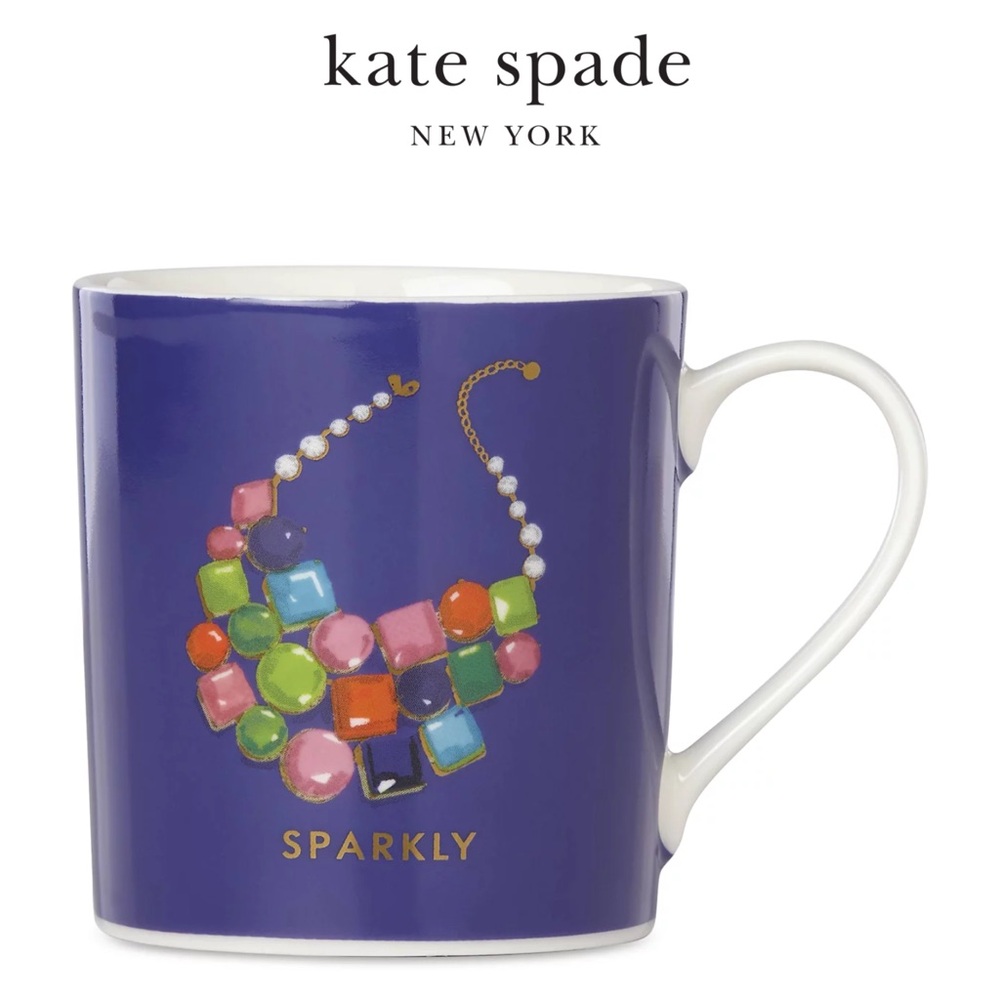 Kate Spade Things We Love Sparkly Mug